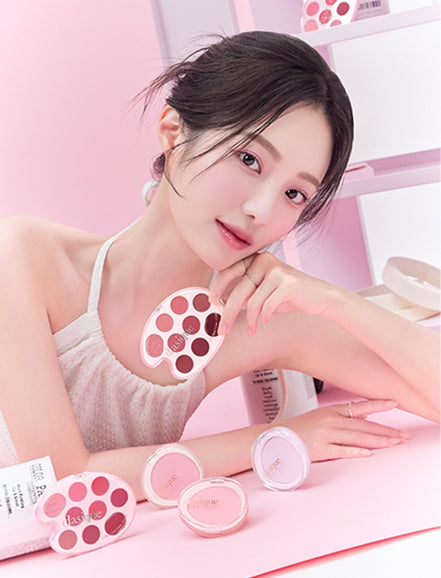 dasique -  moody painting lip & cheek palette (4 colors)