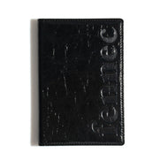 CRINKLE PASSPORT CASE (BLACK)