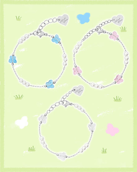 Almost Blue - FLUTTER BRACELET (3colors)