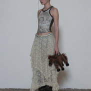 SCULPTOR - Maria Tear Drop Tank Top Dirty (Latte/Mocha)