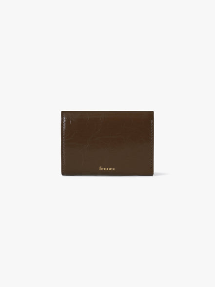 HEARTY TRIPLE WALLET (MOCHA BROWN)