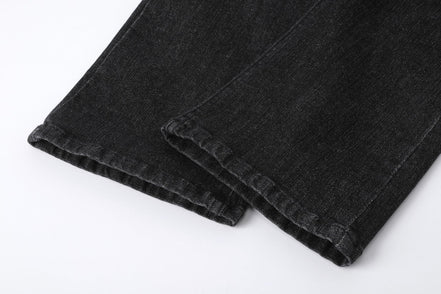 [karina同款] 5501 bootcut black jeans