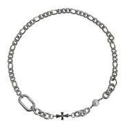 OFUSE - cross pearl choker