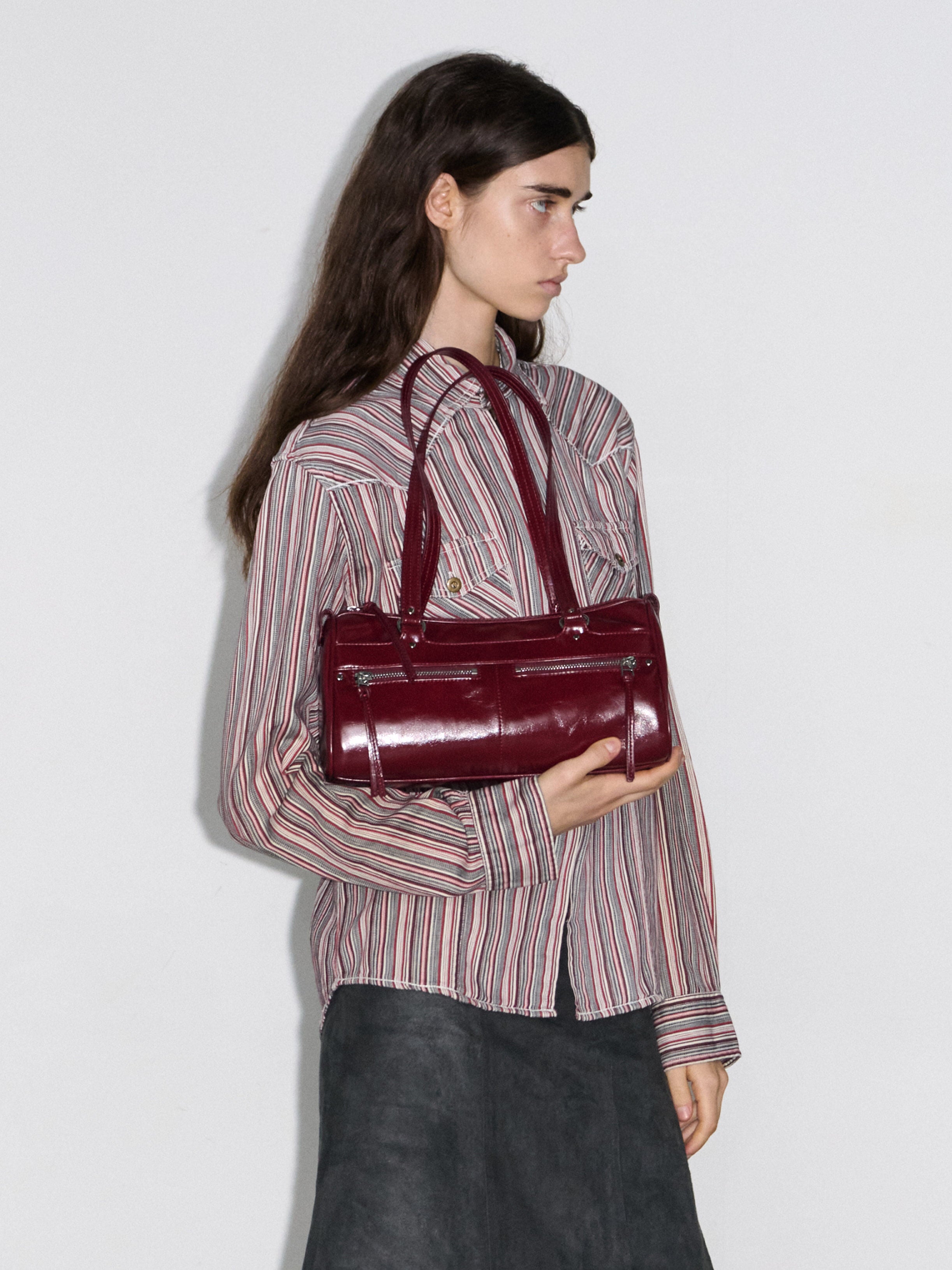 READY DUFFLE BAG (CHERRY RED)