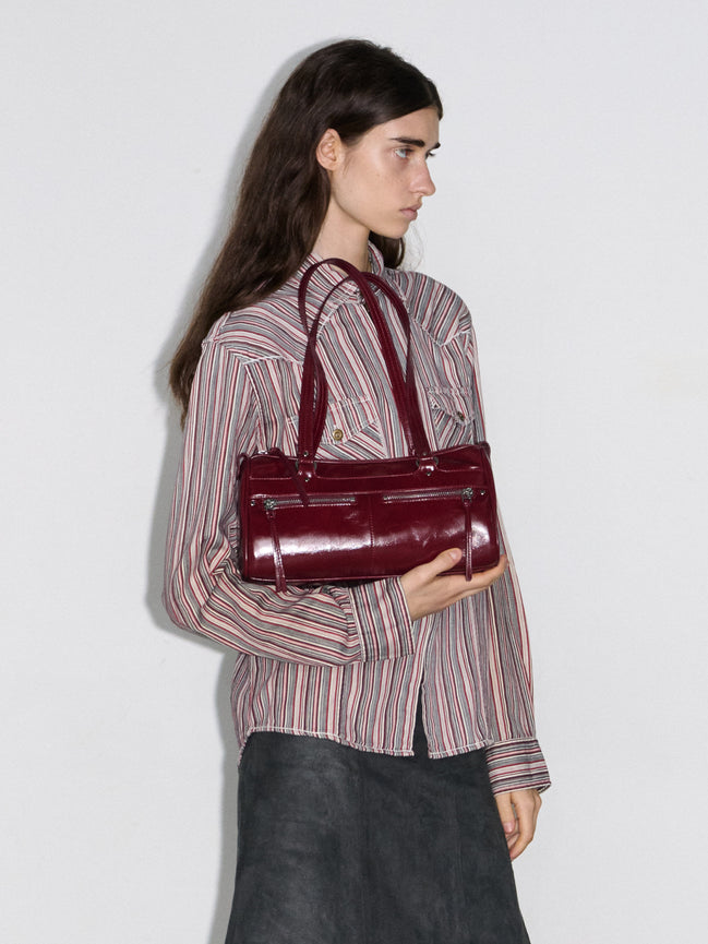 READY DUFFLE BAG (CHERRY RED)