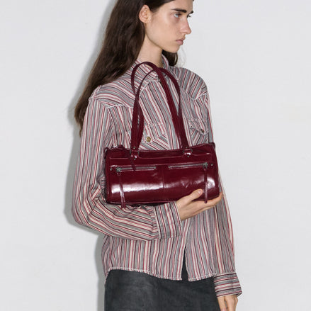 READY DUFFLE BAG (CHERRY RED)