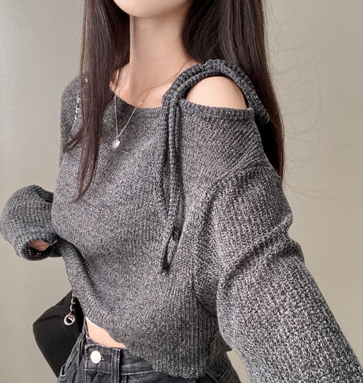 KR OFF SLASH KNIT (3 COLORS)