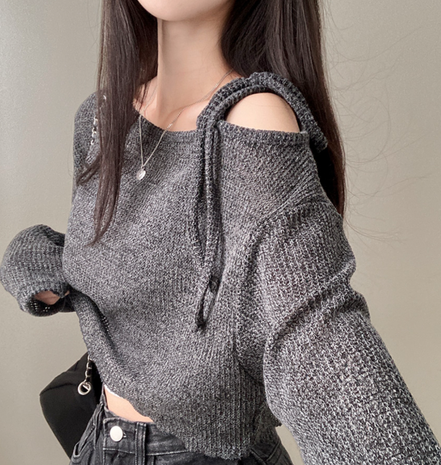KR OFF SLASH KNIT (3 COLORS)