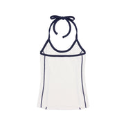 (現貨) SCULPTOR - Classic Logo Halter Top (White)