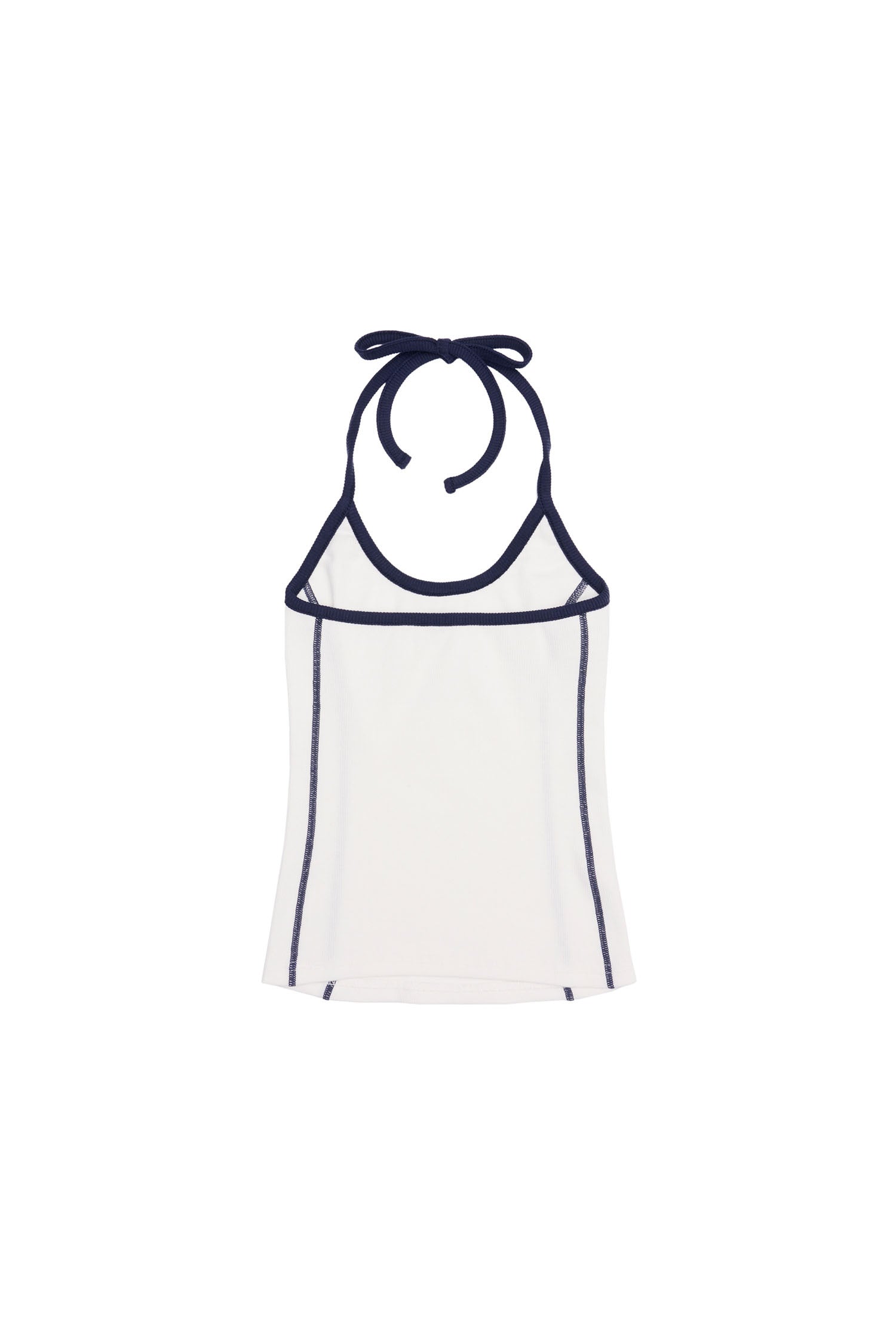 (現貨) SCULPTOR - Classic Logo Halter Top (White)