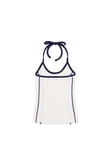 (現貨) SCULPTOR - Classic Logo Halter Top (White)