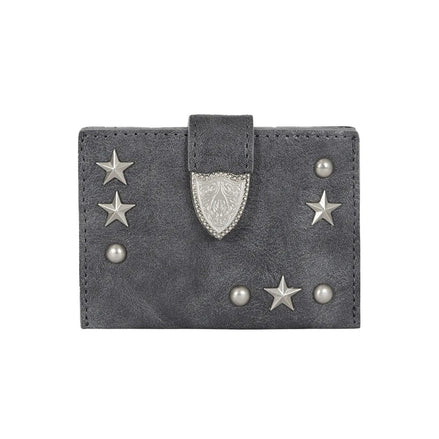 illigo - western accordion card wallet (charcoal)
