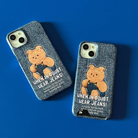 THE NINE MALL - denim gummy 硬殼