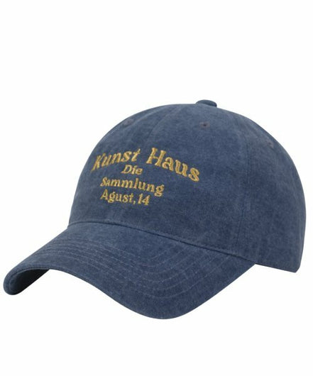 Dumaro - KUNSTHAUS COTTON BALLCAP (PIGMENT BLUE)