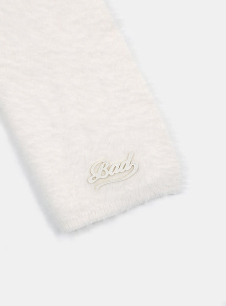 (現貨) bad blood hairy muffler (cream)