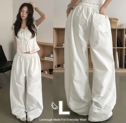 KR ANGEL WINGS NYLON PANTS (6 COLORS)