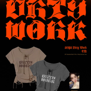 (現貨) aespa dirty work tshirt (GREY)