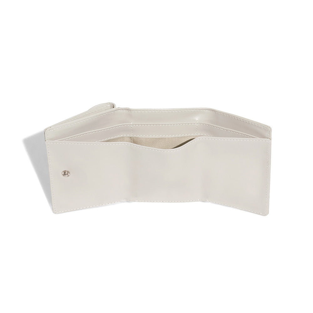 HALFMOON MINI WALLET - ECRU