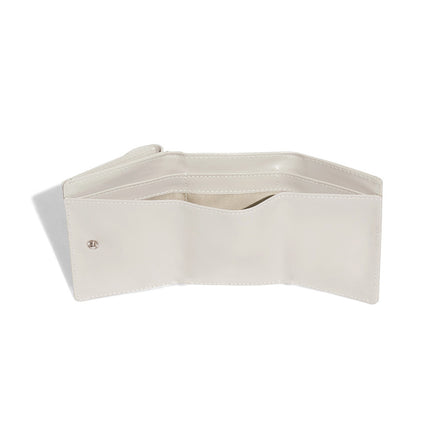 HALFMOON MINI WALLET - ECRU