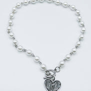 LUVISTRUE -  IN PEARLS CHOKER(SILVER)