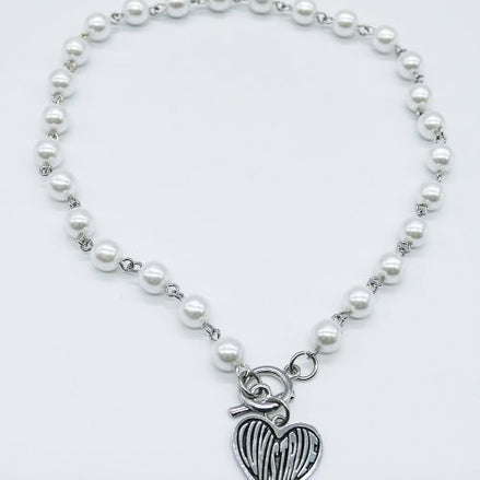 LUVISTRUE -  IN PEARLS CHOKER(SILVER)