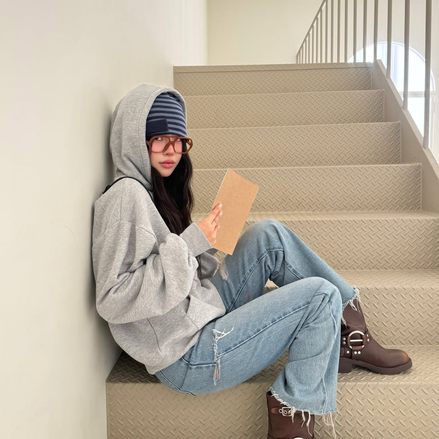 KR FREE MY SHOULDER HOODIE (3 COLORS)