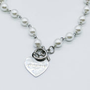 LUVISTRUE -  IN PEARLS CHOKER(SILVER)