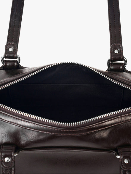 READY DUFFLE BAG (BROWN)