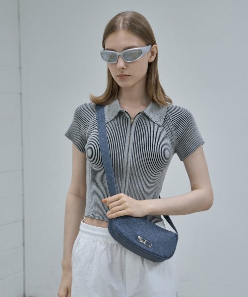 SQUARE LINE -  Avery bag (6 COLORS)
