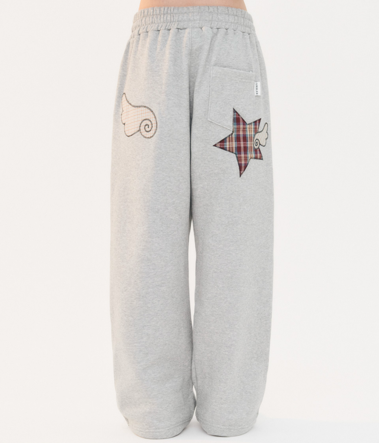 Angel Star Patch Pants (Melange)