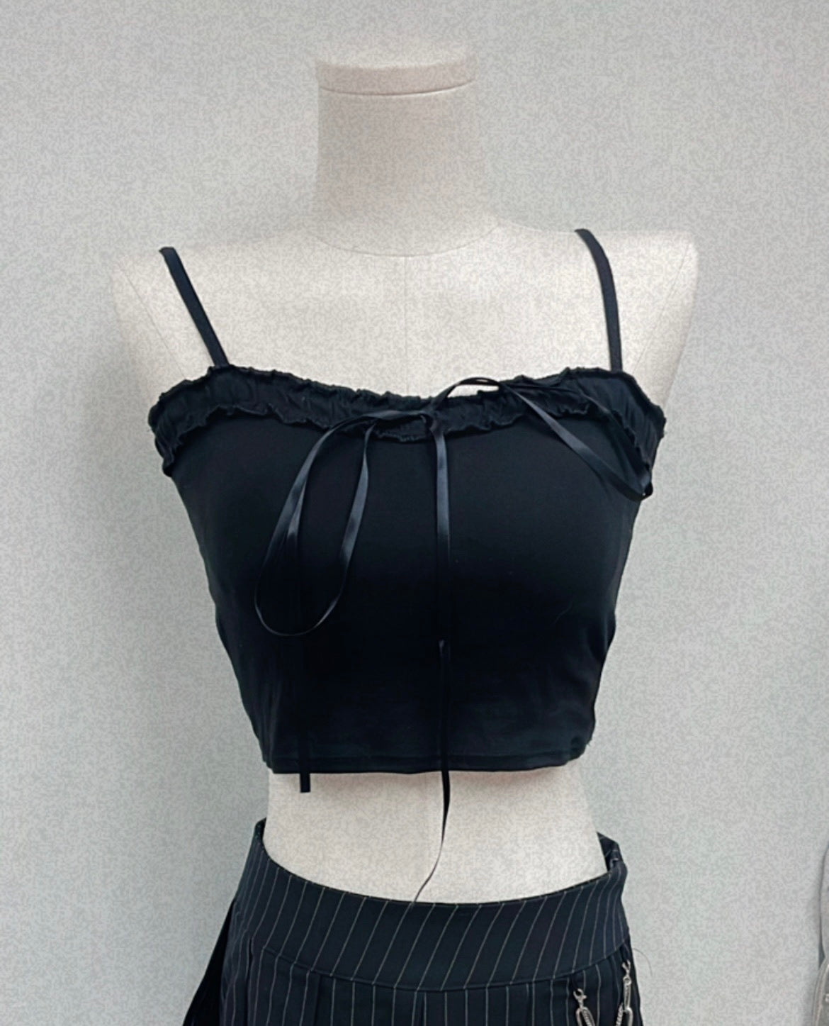 KR LACE RIBBON TOP