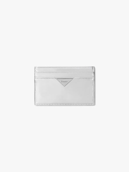 TRIANGLE SLIT CARD HOLDER (SILVER)