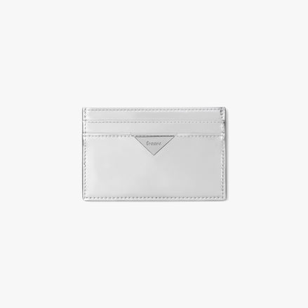 TRIANGLE SLIT CARD HOLDER (SILVER)