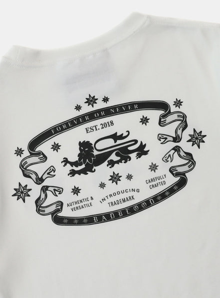 Bad Blood - Mystic Logo Jersey Short Sleeve Slim Fit (White)