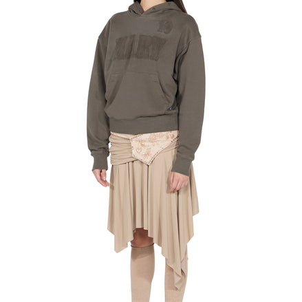 SCULPTOR - Mary Acid Peel Hoodie (Washed Khaki)
