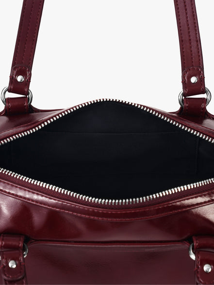 READY DUFFLE BAG (CHERRY RED)