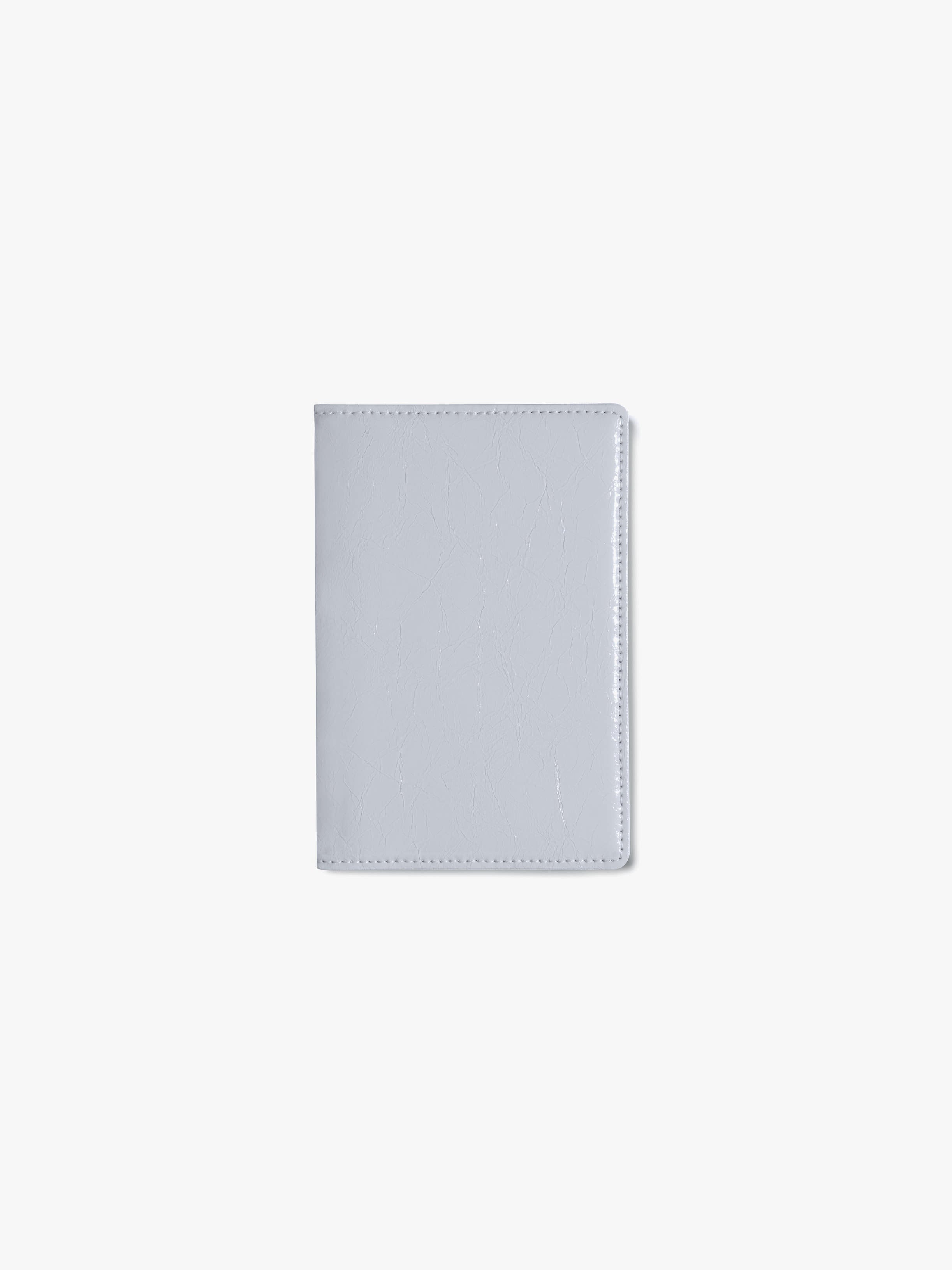 CRINKLE PASSPORT CASE (MISTY LAVENDER)