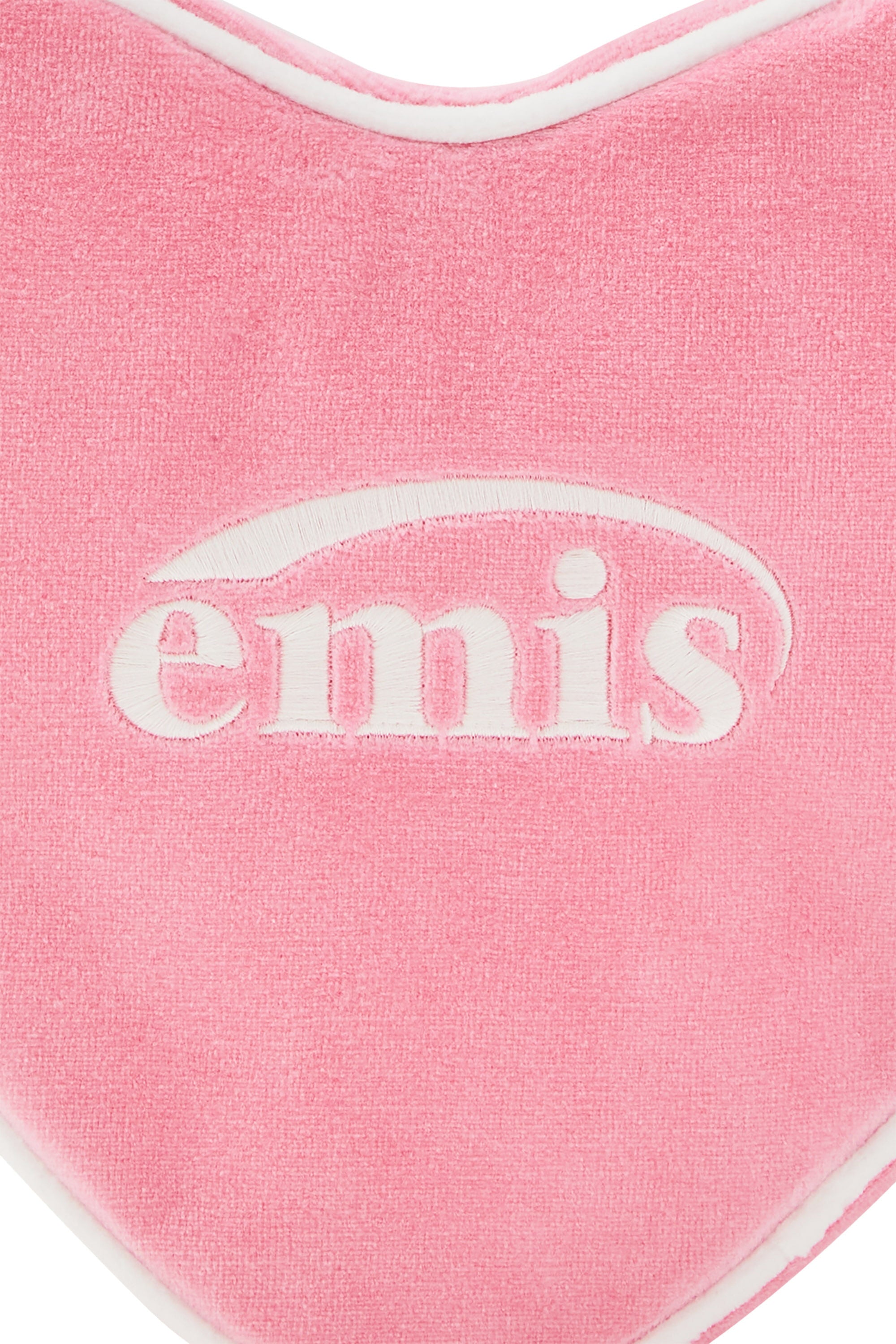 EMIS - VELOUR HEART TOTE BAG-PINK