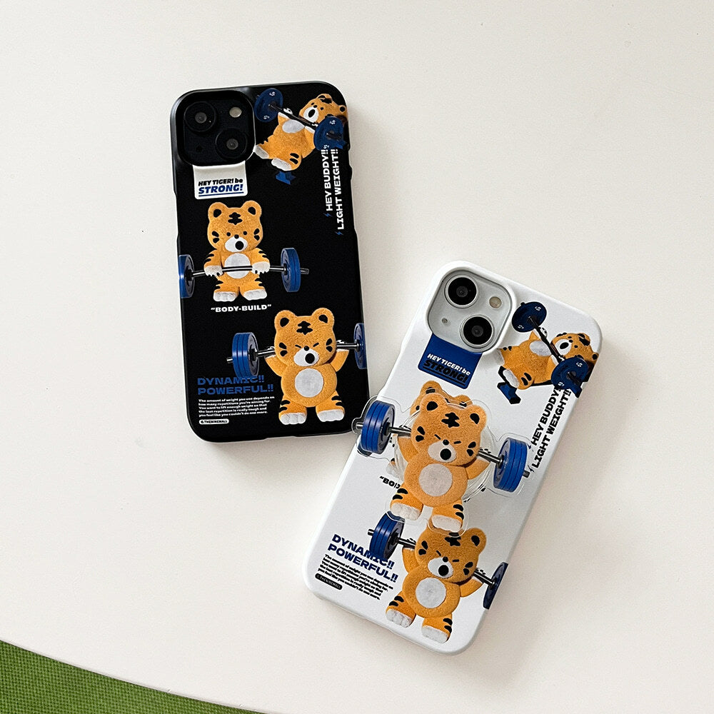 THE NINE MALL -pattern hey tiger gym  硬殼