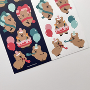 (現貨) YOUNG FOREST - CONGRAZ QUOKKA STICKER 1EA