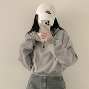 KR CROP HOOD SWAETSHIRT (5 COLORS)