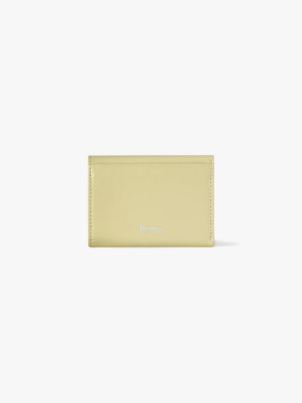 HEARTY FLAP WALLET (SOFT OLIVE)