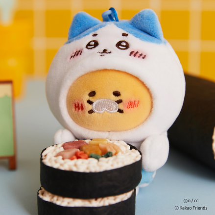 CHIIKAWA X KAKAO FRIENDS MINI KEYRING (小八)