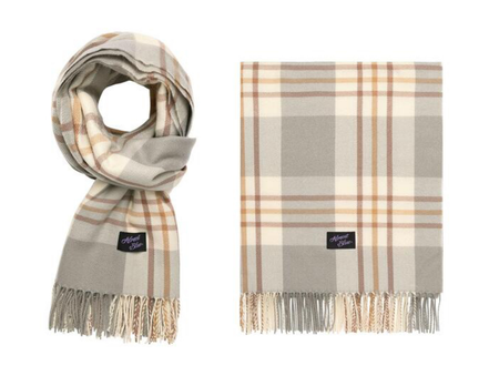(現貨) almost blue - caramel latte muffler