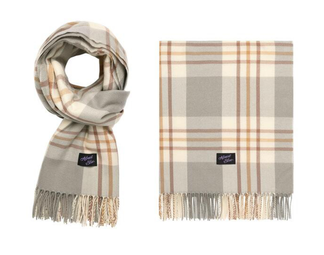 (現貨) almost blue - caramel latte muffler