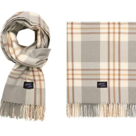 (現貨) almost blue - caramel latte muffler