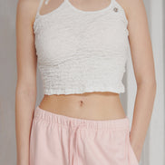 pain or pleasure - ORCHID TUBE TOP (WHITE)