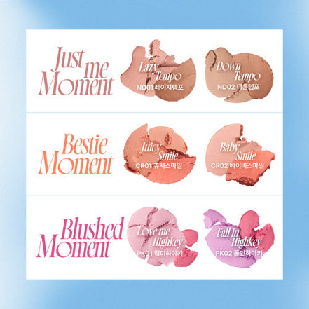 fwee - mellow dual blush (12 colors)