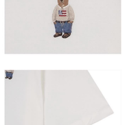 (現貨) whoau - bear tshirt (beige)