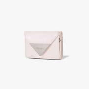 CRINKLE TRIANGLE TRIPLE WALLET (BLOSSOM)